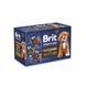 Brit Premium Fillets in Gravy Multipack Мультипак влажный корм филе в соусе для собак малых пород, 12 шт х 85 г